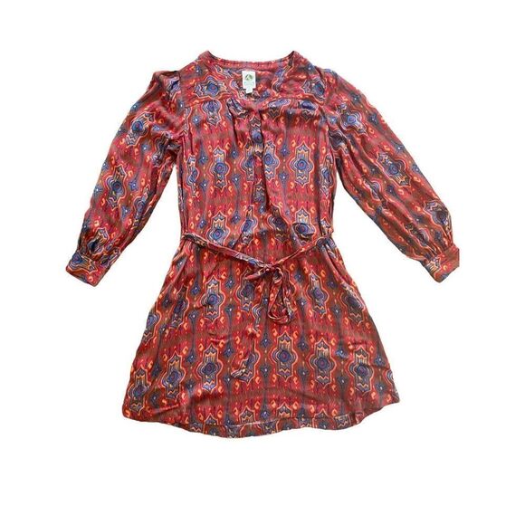 Anthropologie TINY Rosemary Tunic Red Motif Dress NWT sz XS - Picture 2 of 9